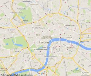 yapboz Londra Haritası